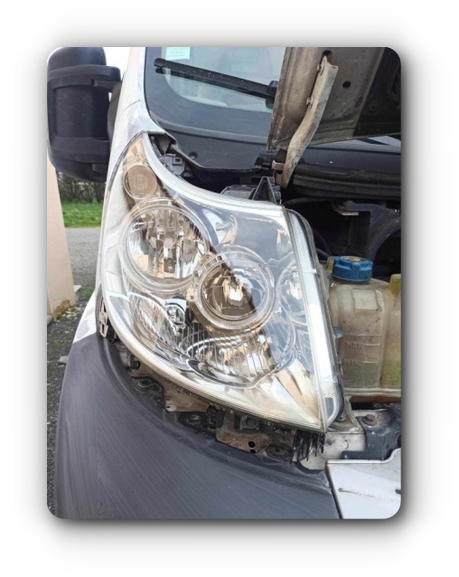 Rénovation phares fiat après